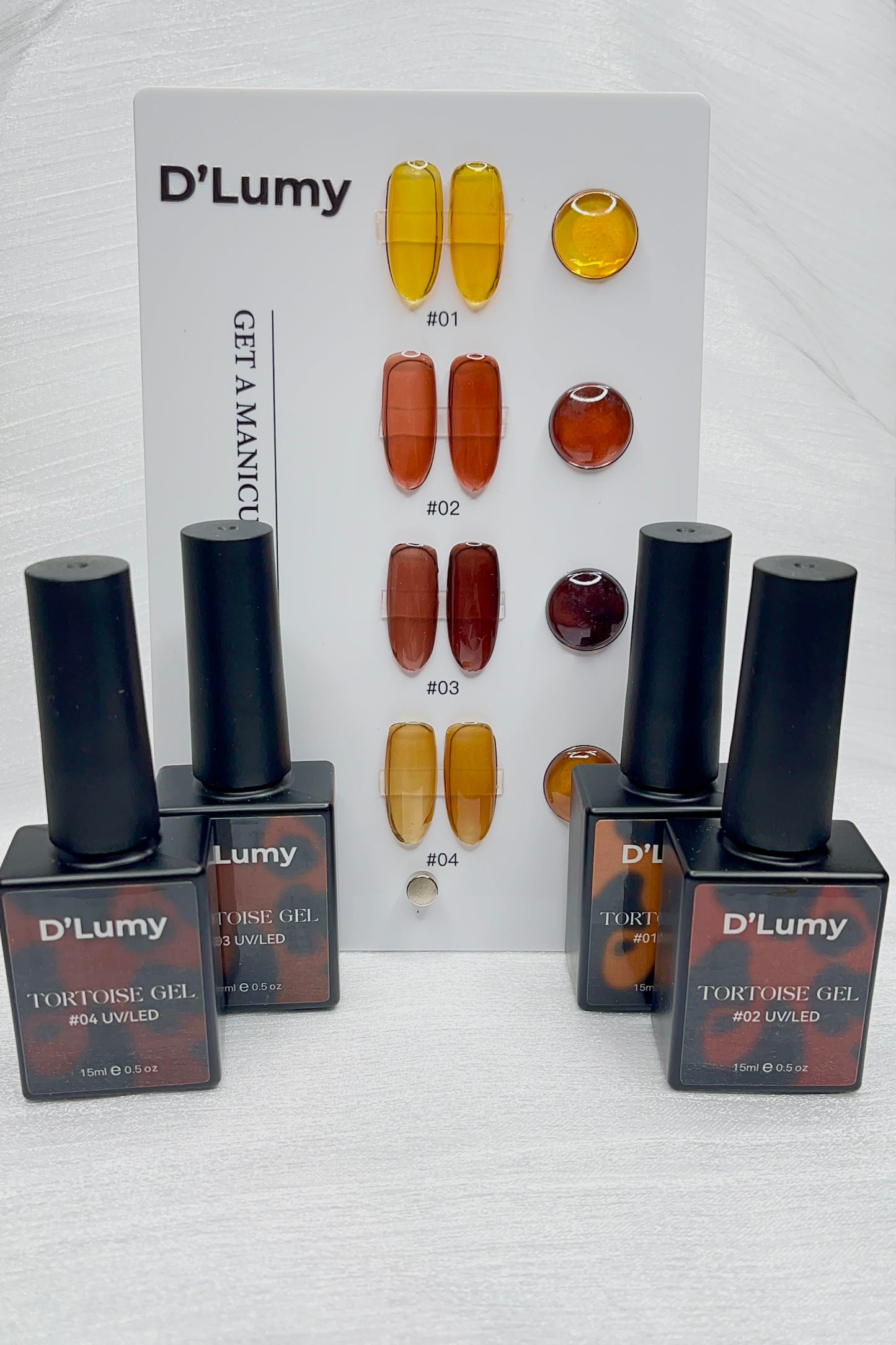 Tortoise Gel Set | 4 pcs