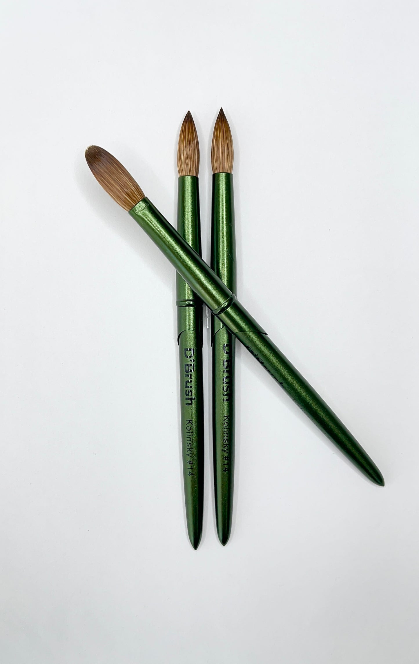 D’Brush – 100% Kolinsky Acrylic Brush #14