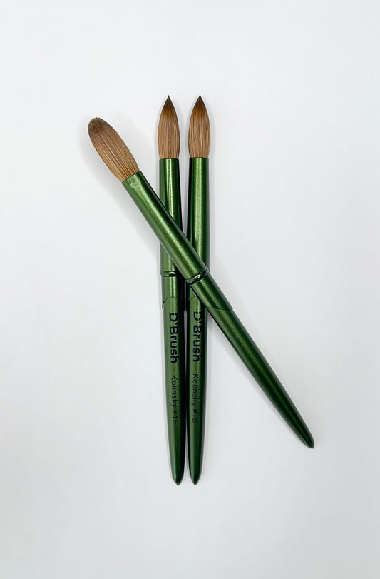 D’Brush – 100% Kolinsky Acrylic Brush #16