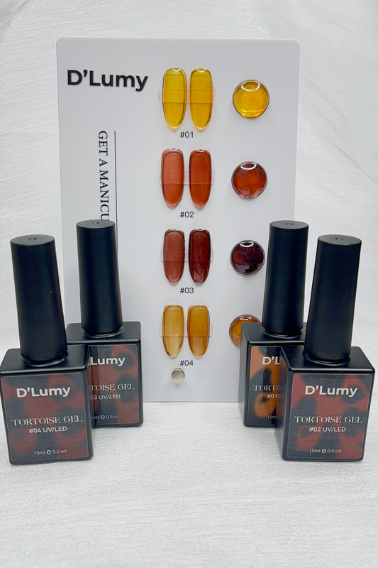 Tortoise Gel Set | 4 pcs