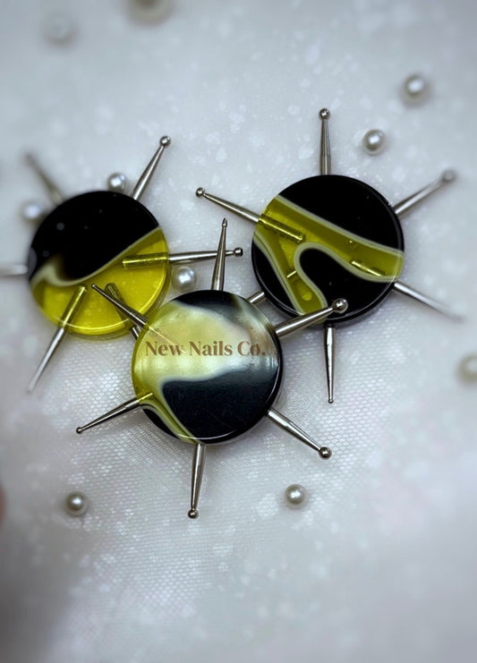3PCS 6in1 Circular Dotting Tools Nail Art Design
